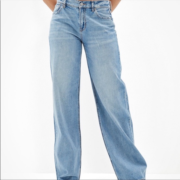 American Eagle ‘90s wide leg jean size 12 - Picture 1 of 13